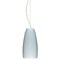 Besa Lighting Tao 10 Cord Pendant, Chalk, Satin Nickel Finish, 1x9W LED 1KX-1512KR-LED-SN - alternate 1